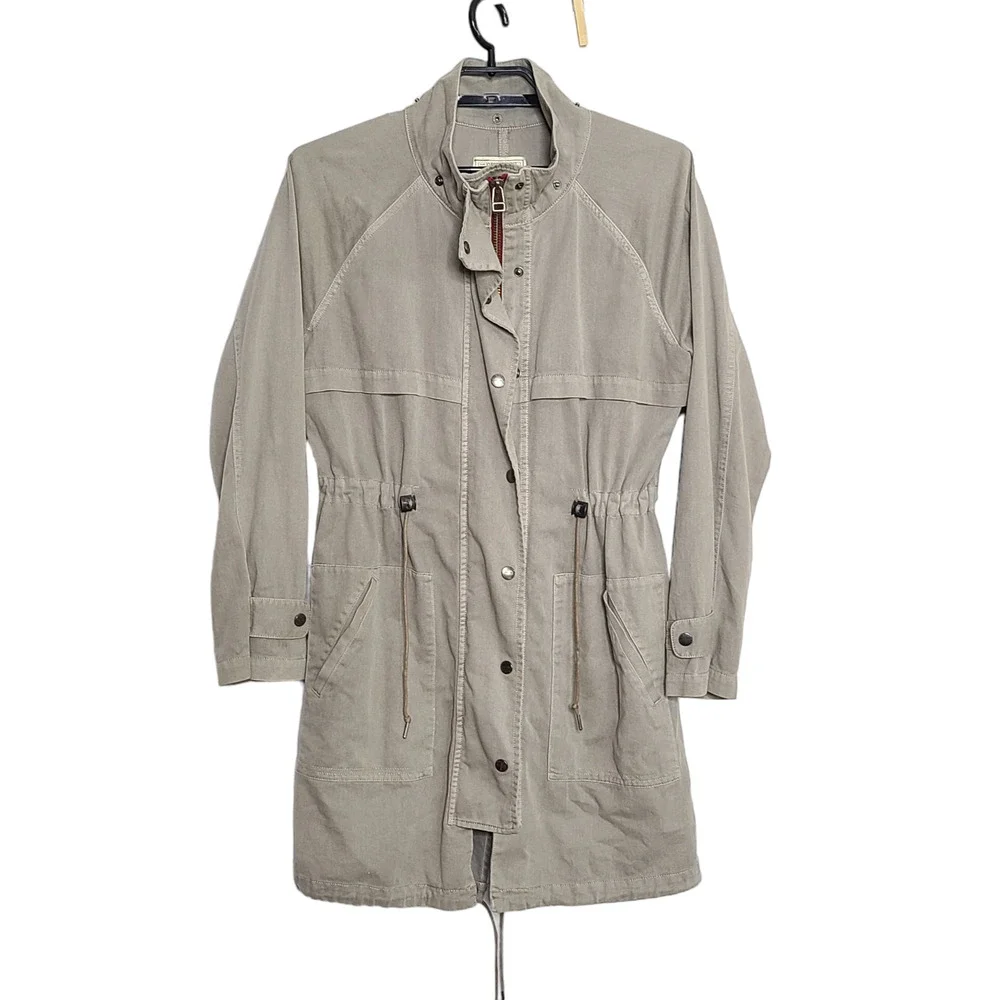 Current Elliott Bridgeport Parka Size 1 Small Parker Docker Tan Brown Utility